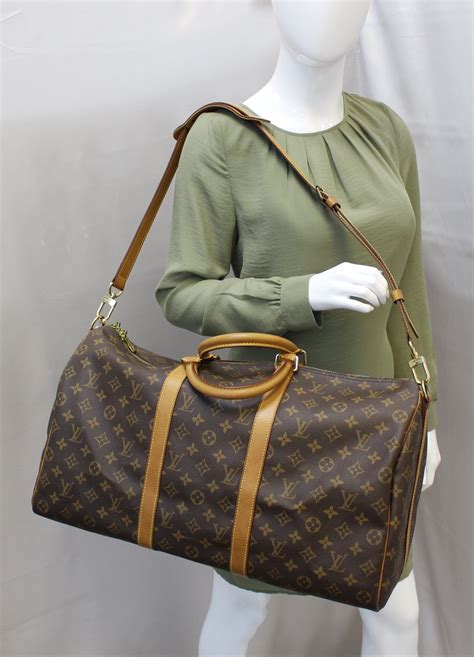 louis vuitton travel bag keepall|louis vuitton keepall 50 size.